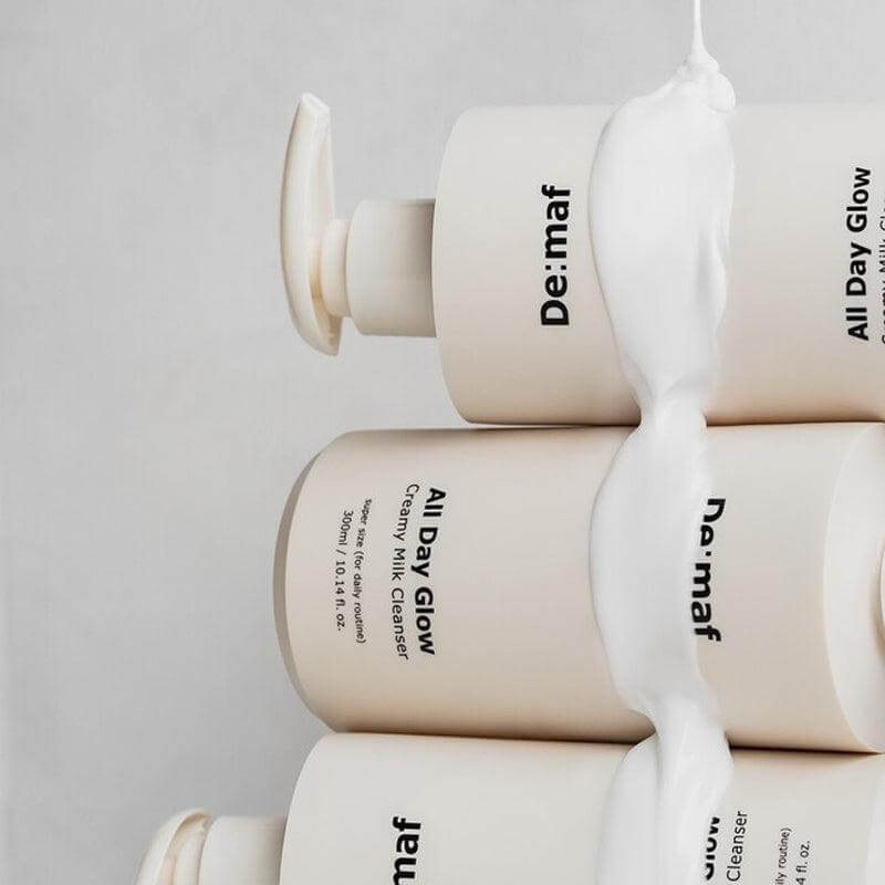 De:Maf All Day Glow Creamy Milk Cleanser 300ml