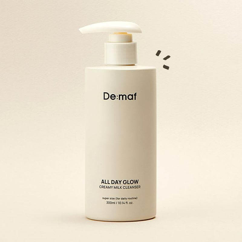 De:Maf All Day Glow Creamy Milk Cleanser 300ml