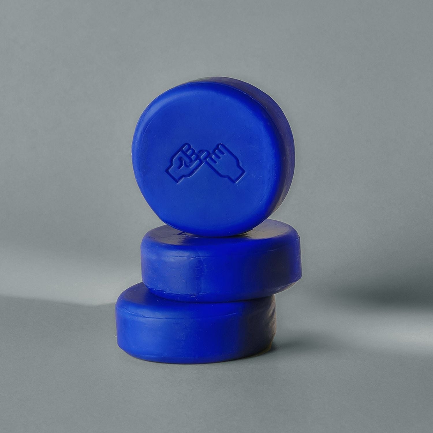 DONGGUBAT Correct Shampoo Bar Cooling stacked on a gray surface with a minimalist design.