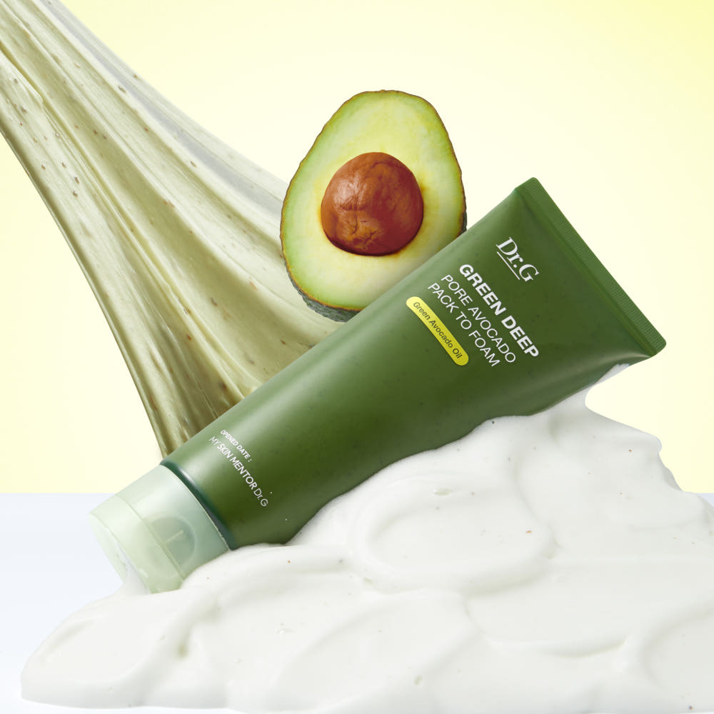Dr.G Green Deep Pore Avocado Pack-To-Foam 150mL