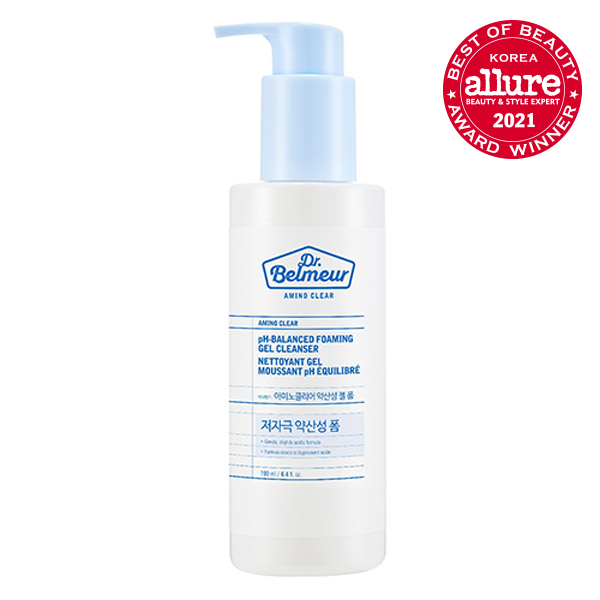 Dr.Belmeur アミノ クリア pHバランス フォーミング ジェル クレンザー 190ml