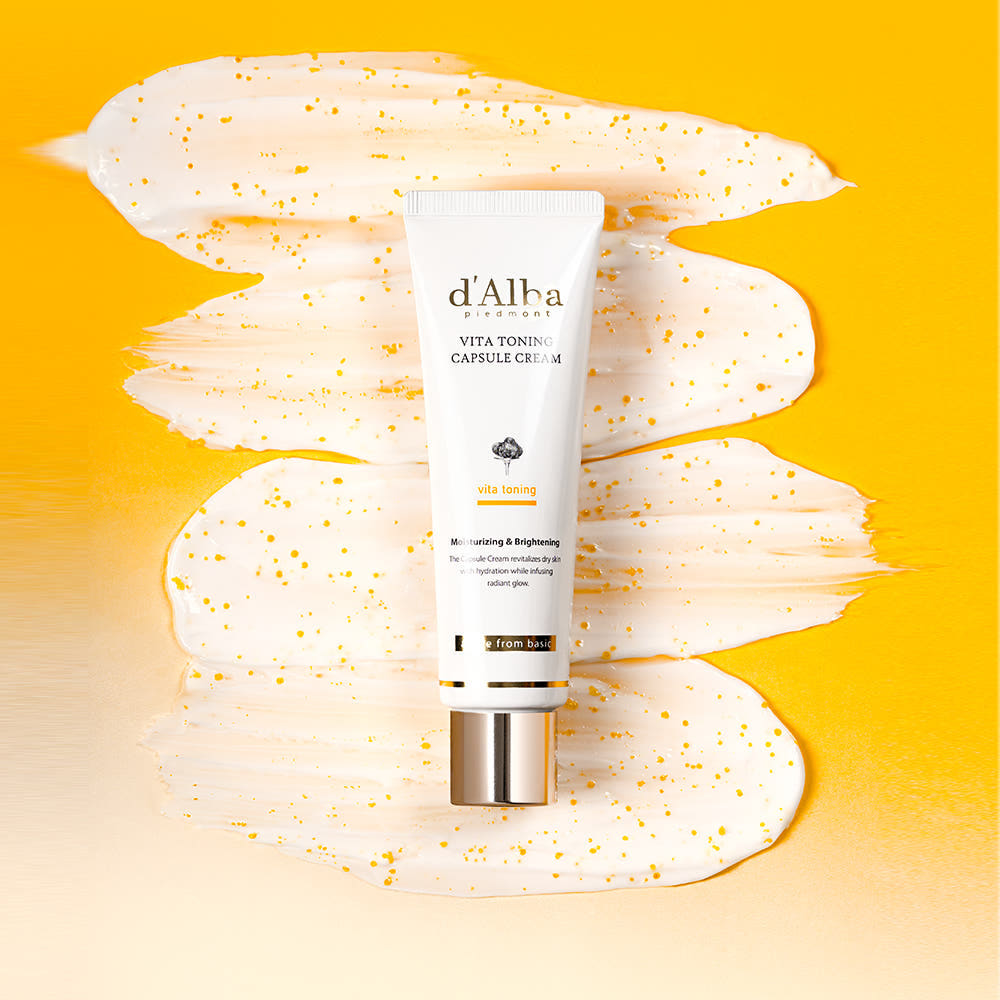 D'Alba Vita Toning Capsule Cream Tube Type 55g