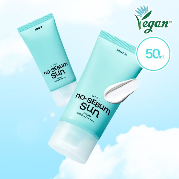 Edit.B サンデー ノーセバム サンクリーム 50ml SPF50+ PA++++
