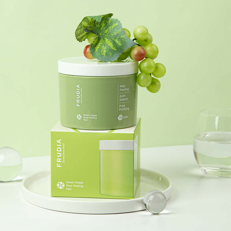 フルディア グリーン グレープ ポア ピーリング パッド 70p 170ml
