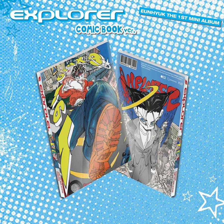 Eunhyuk - 1st Mini Album Explorer (Comic Book Ver.) - Kpop Album