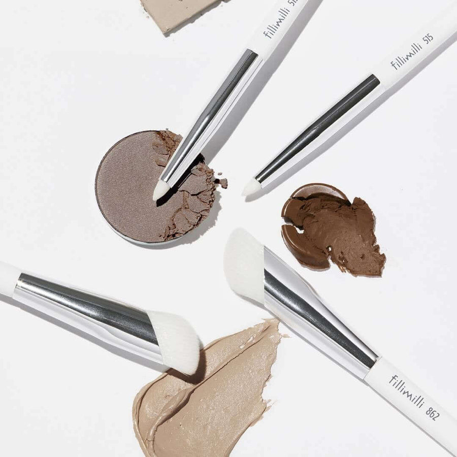 Fillimilli Detail Contour Brush Duo (+Free Fitting Contouring Dual Puff)