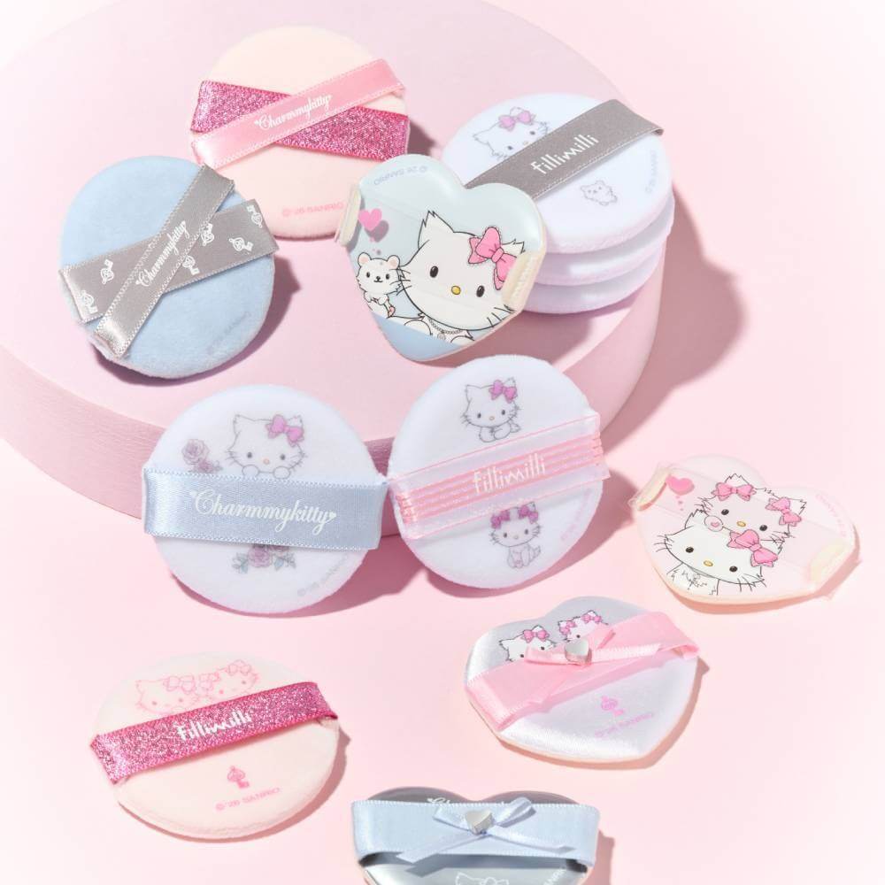 Fillimilli X Charmy Kitty Blur Pang Powder Puff 5P 2 Types