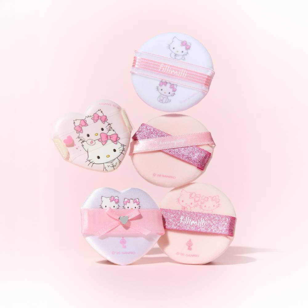 Fillimilli X Charmy Kitty Blur Pang Powder Puff 5P 2 Types
