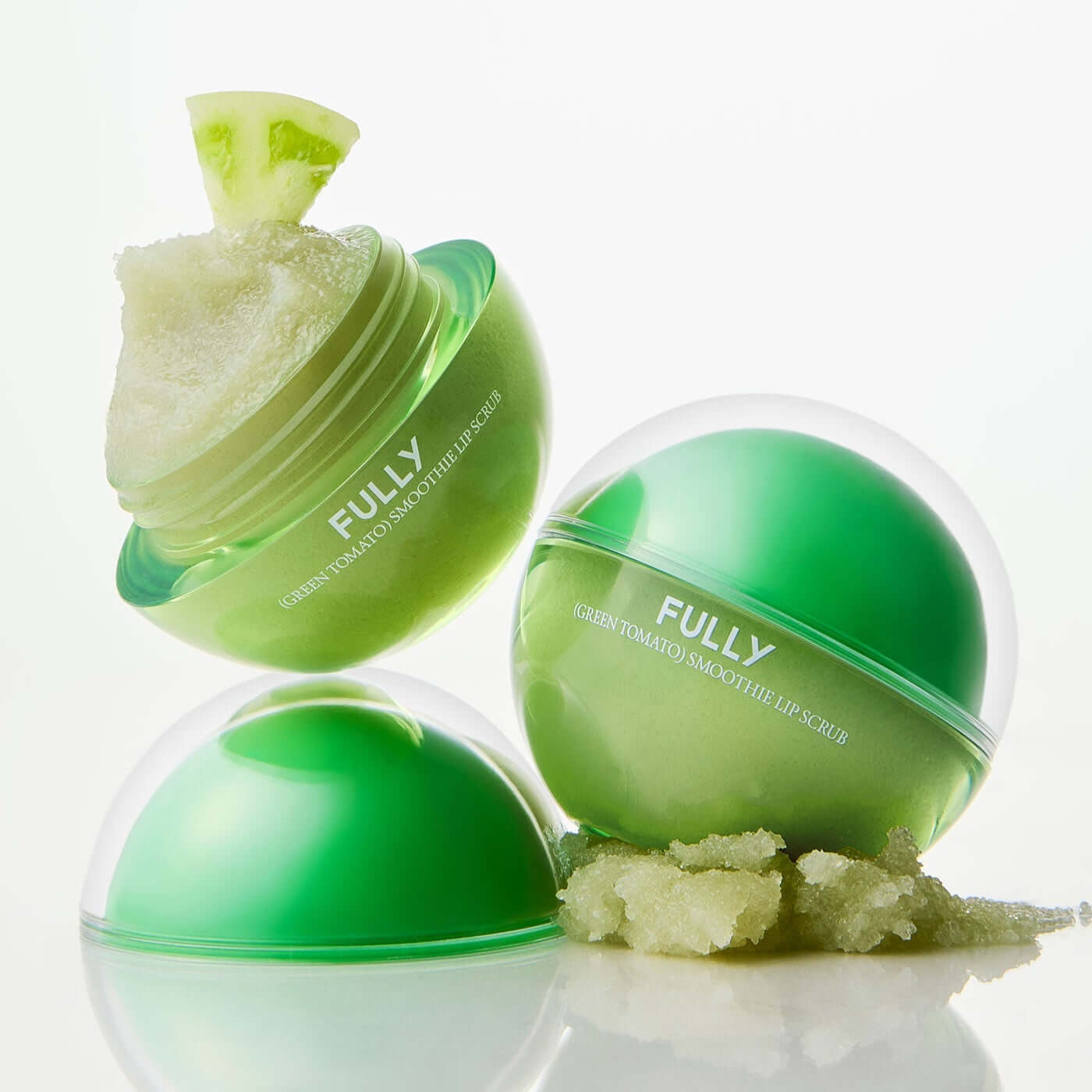 Fully Green Tomato Smoothie Lip Scrub 12g