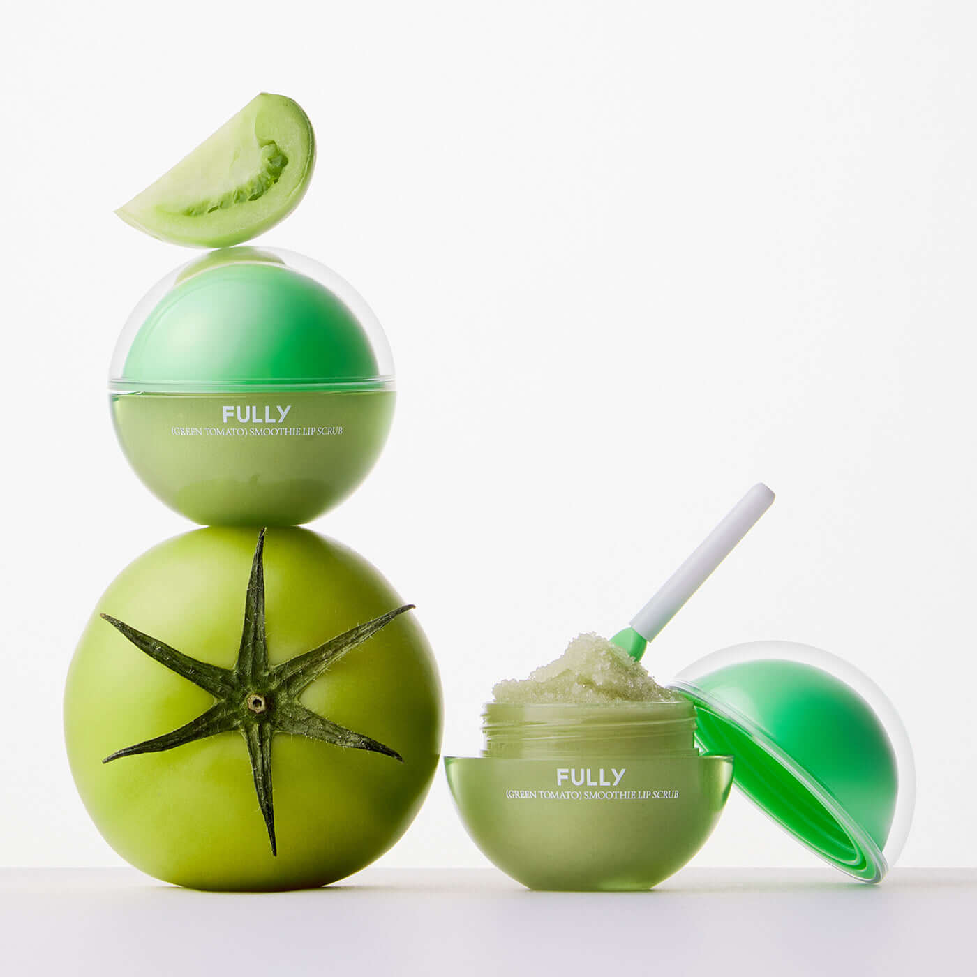 Fully Green Tomato Smoothie Lip Scrub 12g