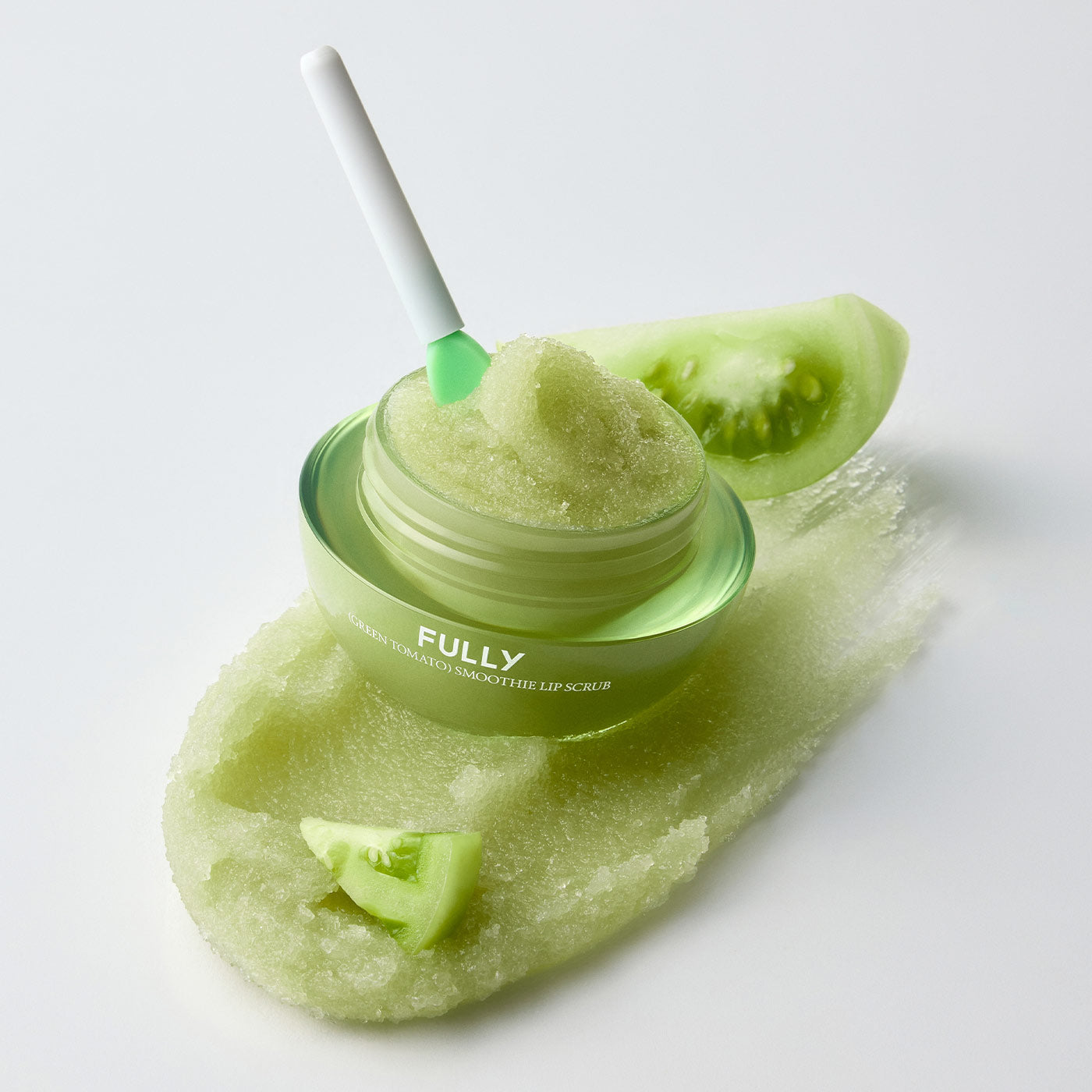 Fully Green Tomato Smoothie Lip Scrub 12g