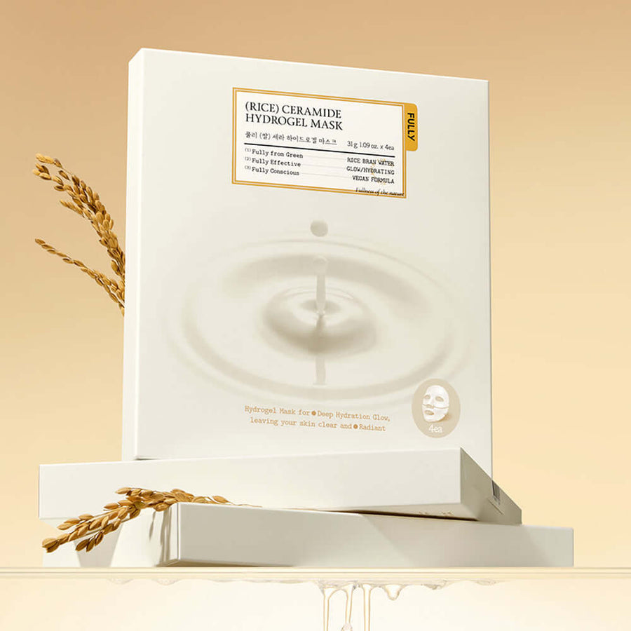 Fully Rice Cera Hydrogel Mask