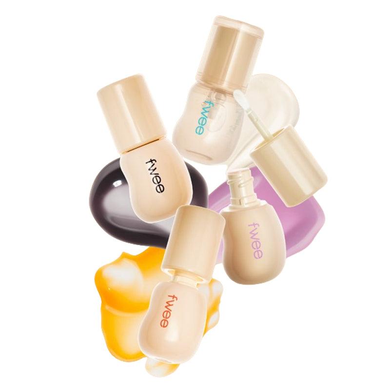 FWEE 3D Changing Gloss bottles in various shades and finishes