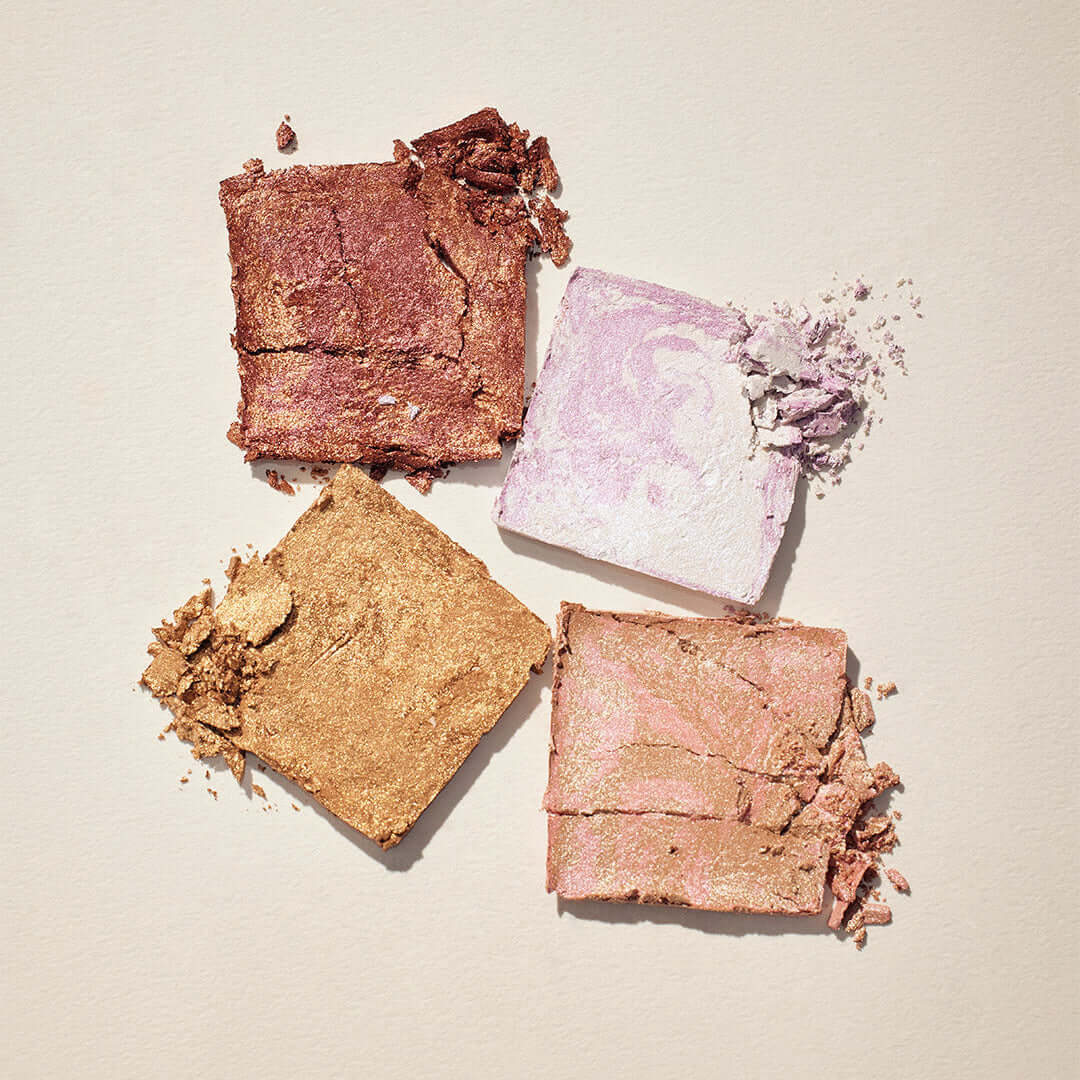 GLINT Glint Highlighter (Marble) featuring four vibrant shades on a neutral background.