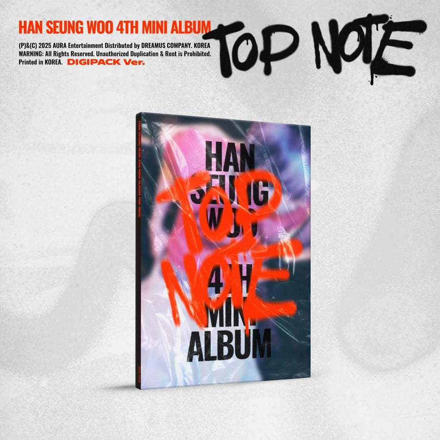Han Seung Woo - 4th Mini Album_top Note (Digipack Ver.) - Kpop Album