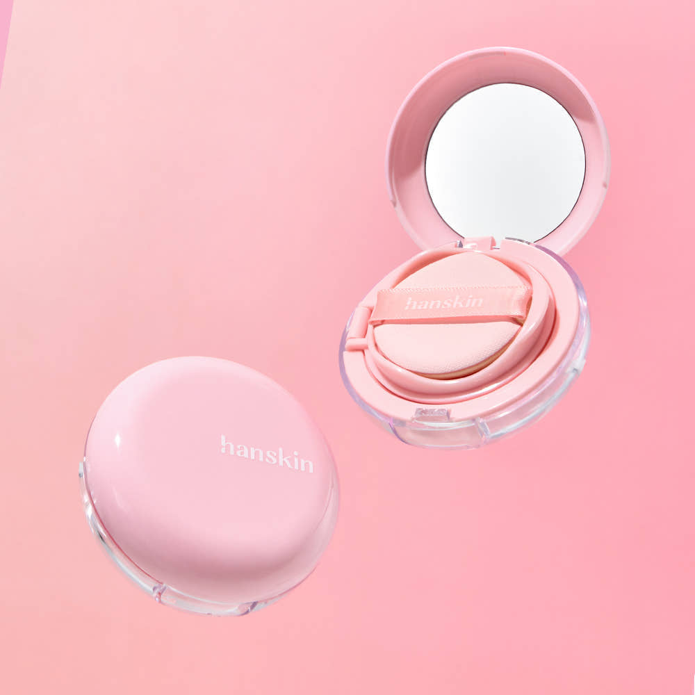 Hanskin Pink Moisturizing Tone-Up Sun Cushion 8g