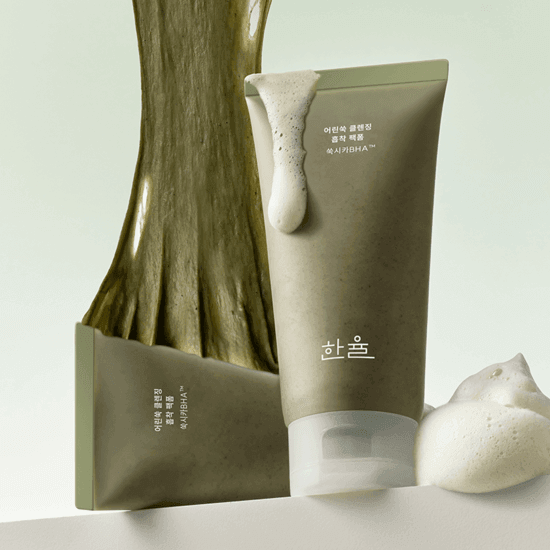 Hanyul Young Mugwort Cleansing Absorption Pack Foam