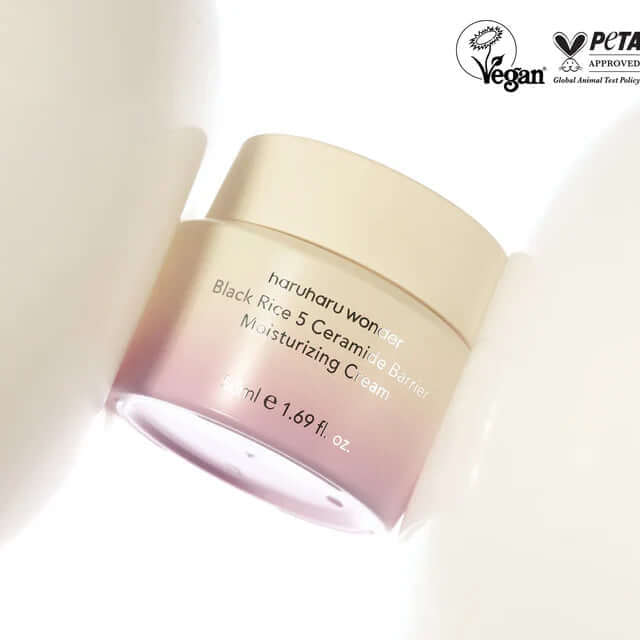 ハルハル ブラックライス 5 セラミド バリア モイスチャライジングクリーム 50ml