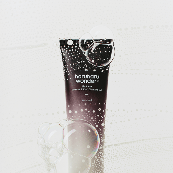 ハルハル ブラックライス モイスチャー マイルドリー アシディック ソフト クレンジングジェル 100ml