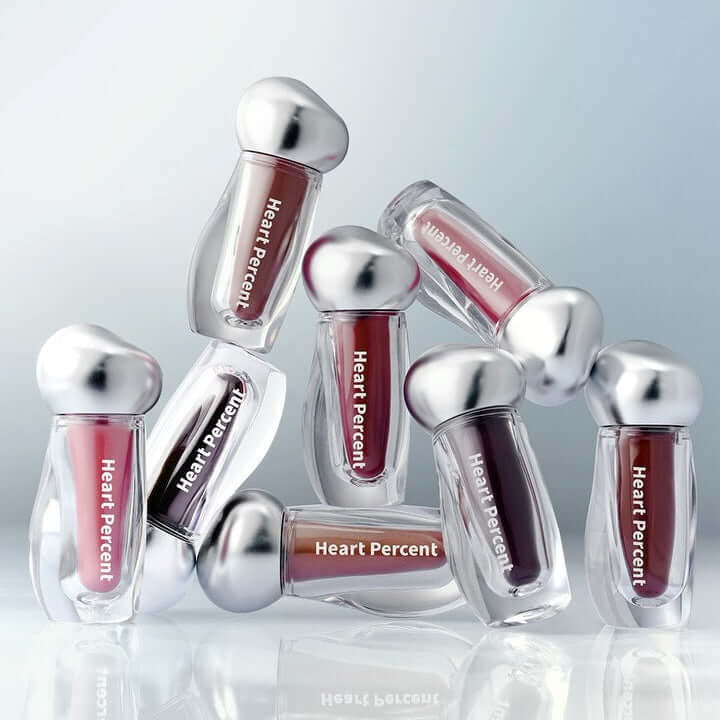 Heart Percent Dot On Mood Over Melting Gloss