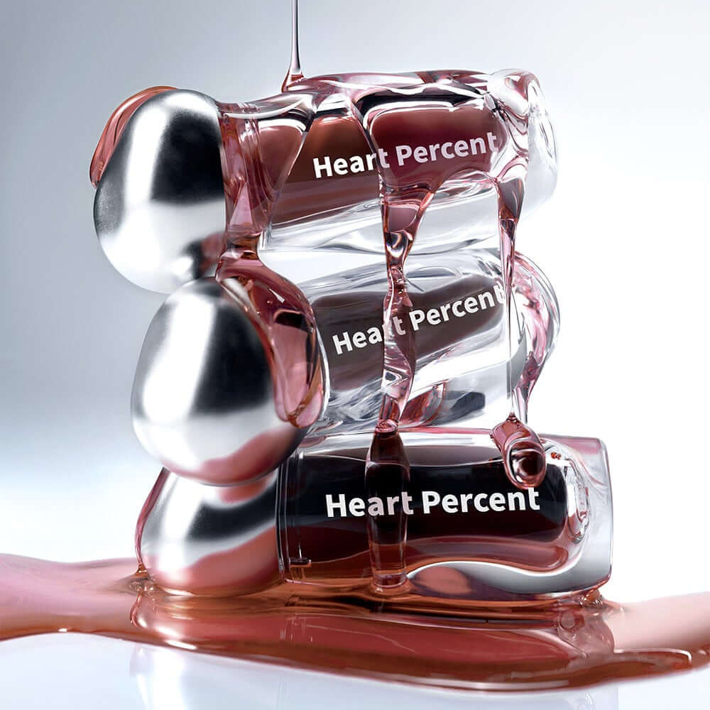Heart Percent Dot On Mood Over Melting Gloss