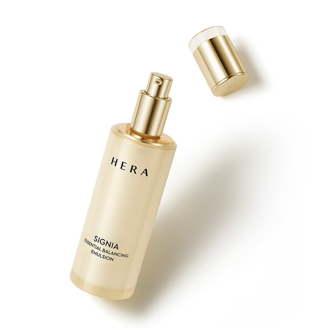 HERA Signa Essentail Balancing Emulsion 150ml bottle with open cap