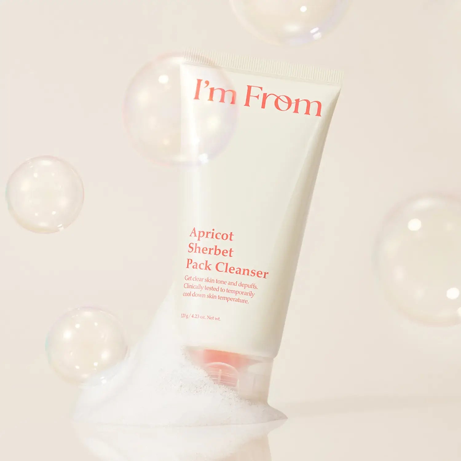 I'M From アプリコット シャーベット パック クレンザー 120ml