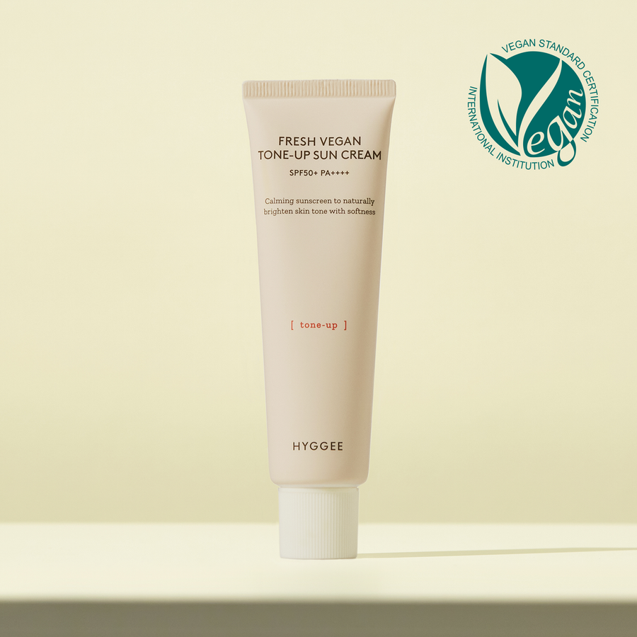 Hyggee フレッシュヴィーガントーンアップサンクリーム SPF50+ 50ml