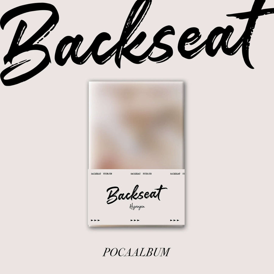 Hyunjun - Backseat (Pocaalbum) - Kpop Album