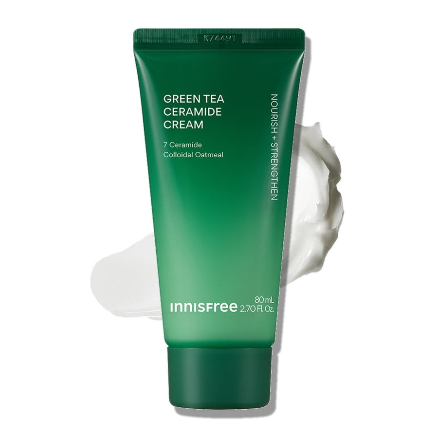 Innisfree Green Tea Ceramide Cream 80ml (Tube)
