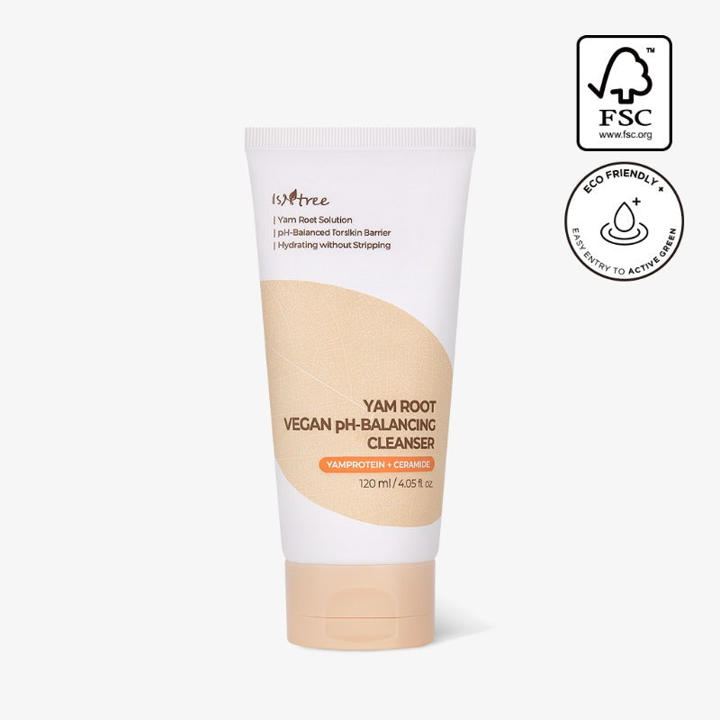 Isntree Yam Vegan Mildly Acidic Cleanser 120ml