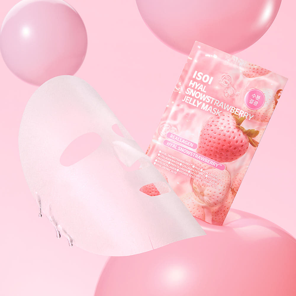 Isoi Hyal Strawberry Jelly Mask 23ml 1 Sheet