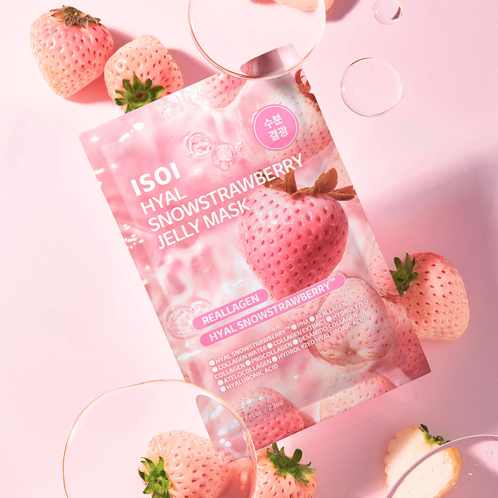 Isoi Hyal Strawberry Jelly Mask 23ml 1 Sheet