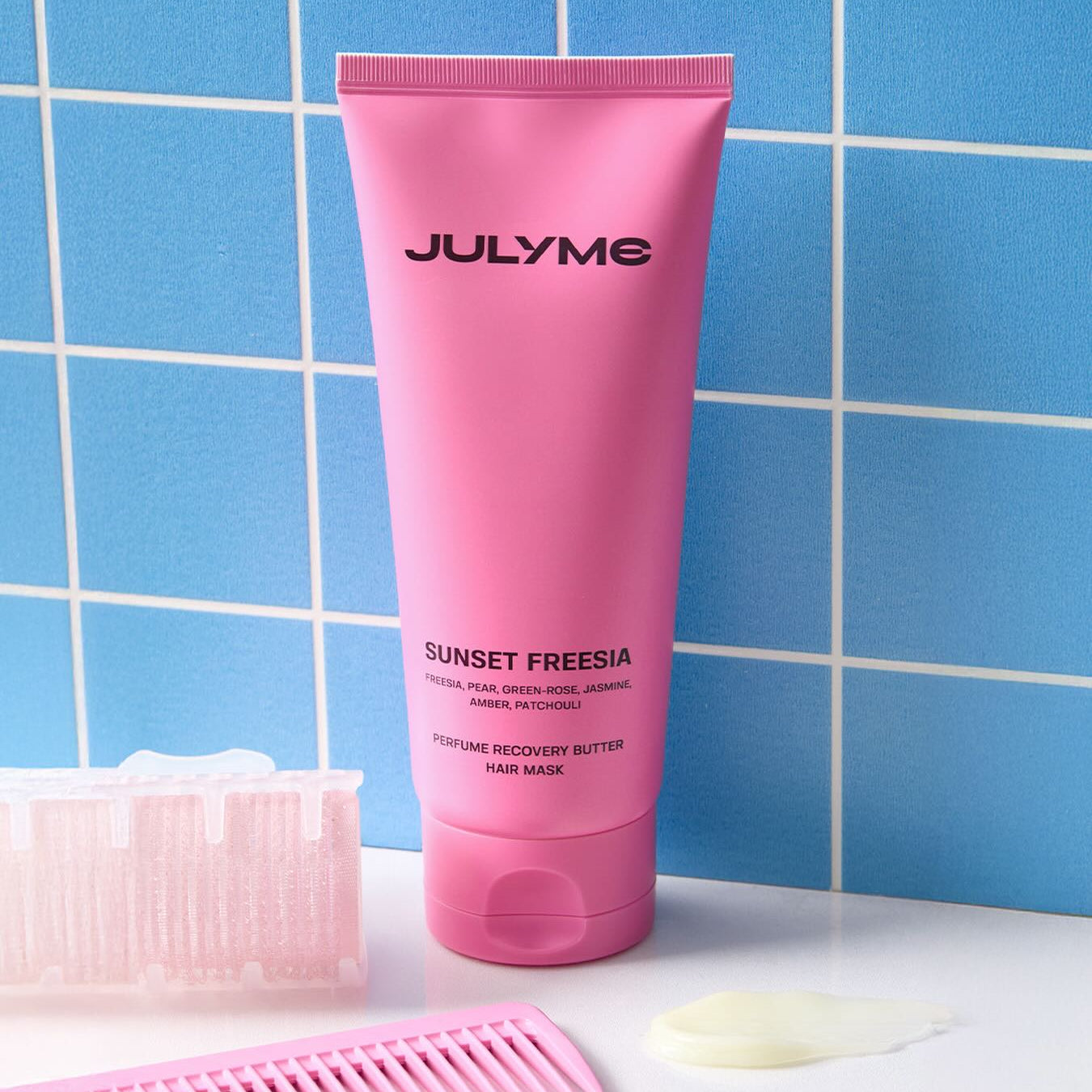 Julyme Perfume No-Wash Repair Hair Pack 150ml (Sunset Freesia)