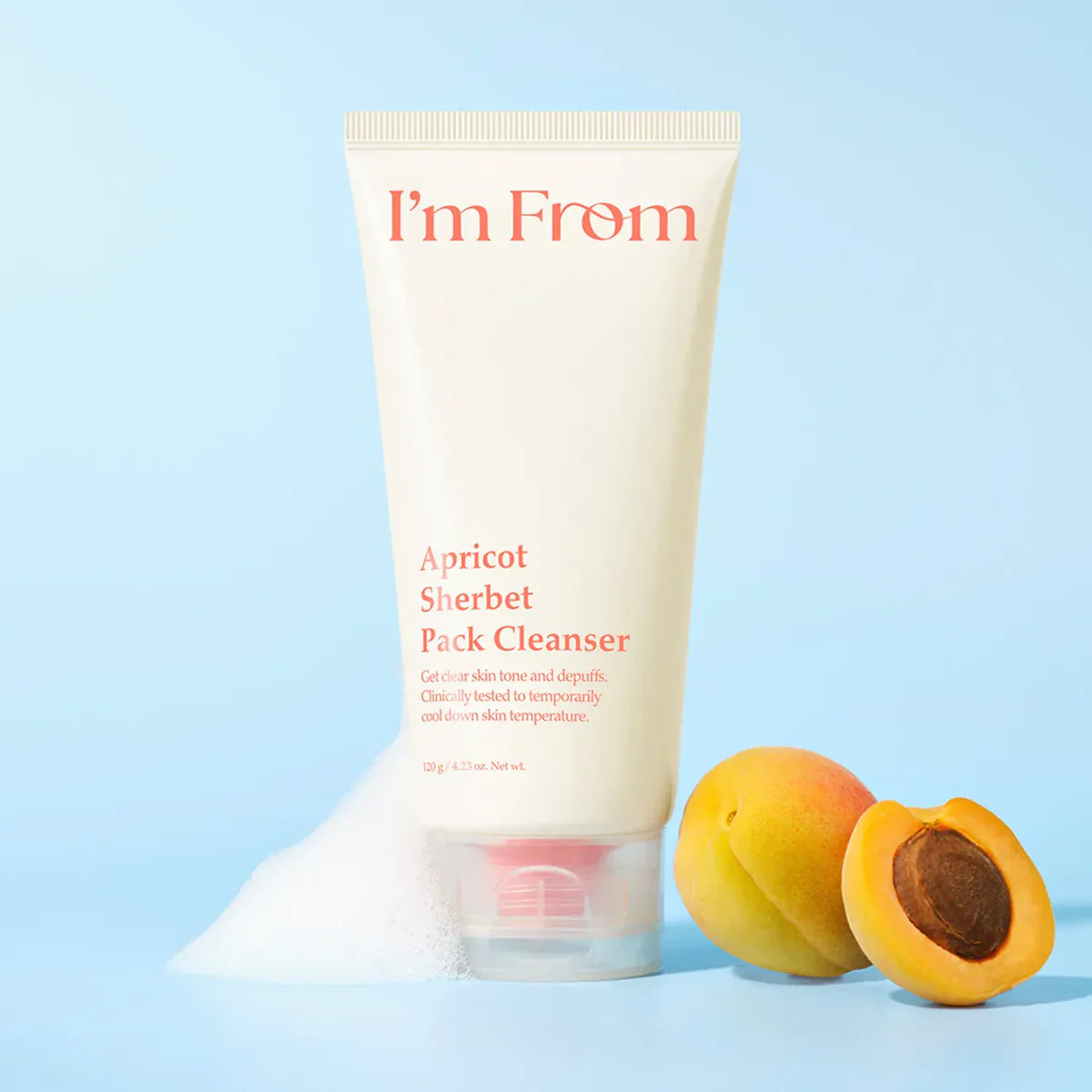 I'M From Apricot Sherbet Pack Cleanser 120ml