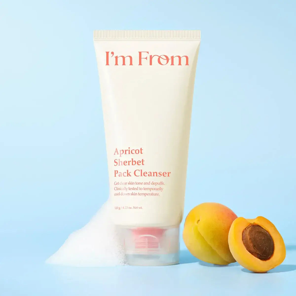 I'M From Apricot Sherbet Pack Cleanser 120ml