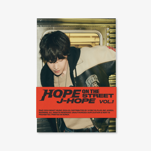 J-Hope Hope On The Street Vol.1 Album (Weverse Albums Ver.)