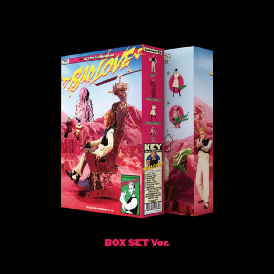 Key - 1st Mini Album_bad Love(Box Set Ver.) - Kpop Album