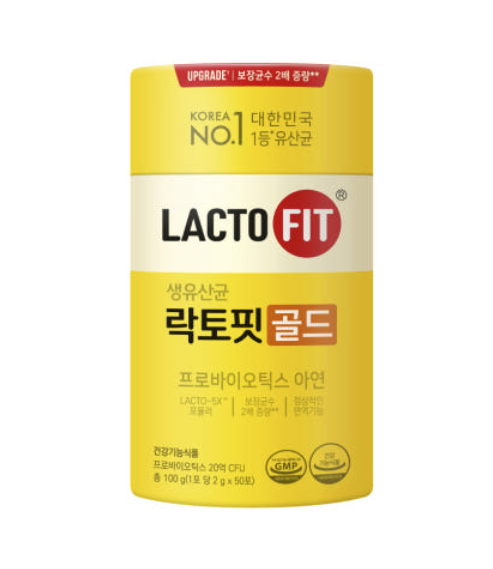 Lacto-Fit Probiotics Gold 50 Sticks