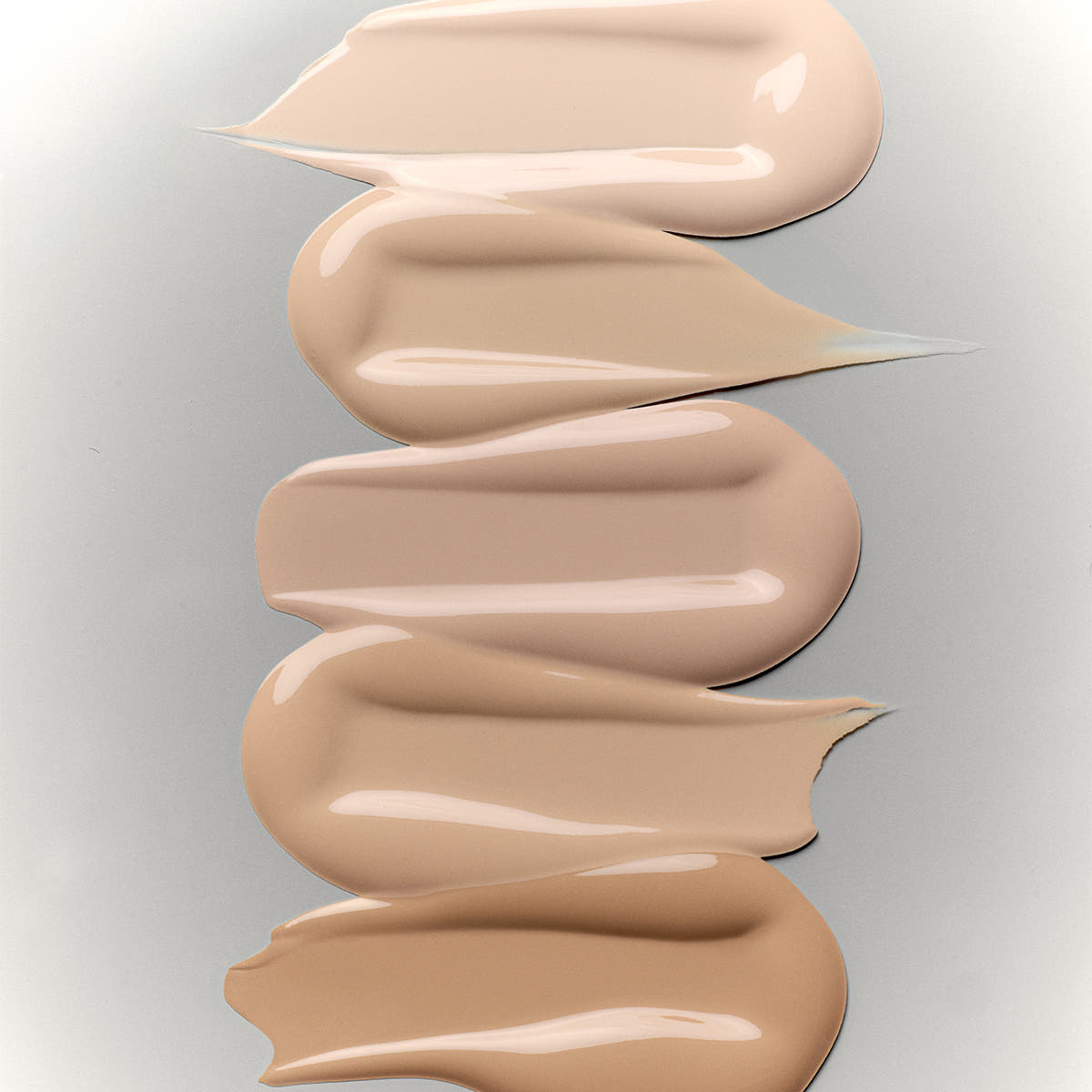 LAKA Bonding Cover Cushion texture swatches in various nude shades