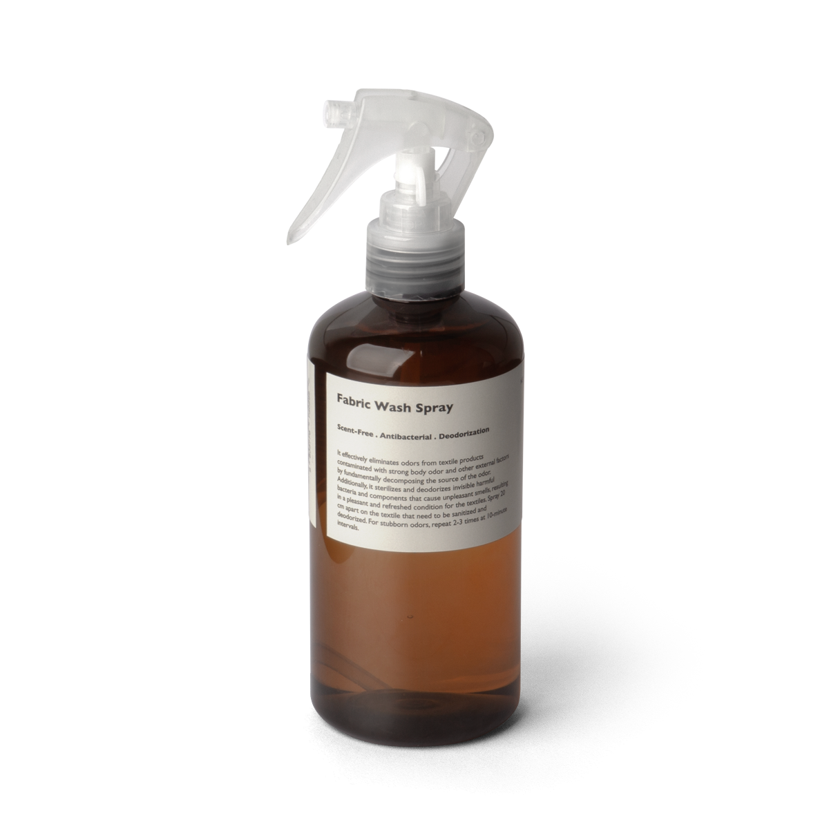 LAZY SOCIETY Fabric Fresh Spray 300ml - Gentleman Korea product image of brown spray bottle for fabric deodorizing and freshening
