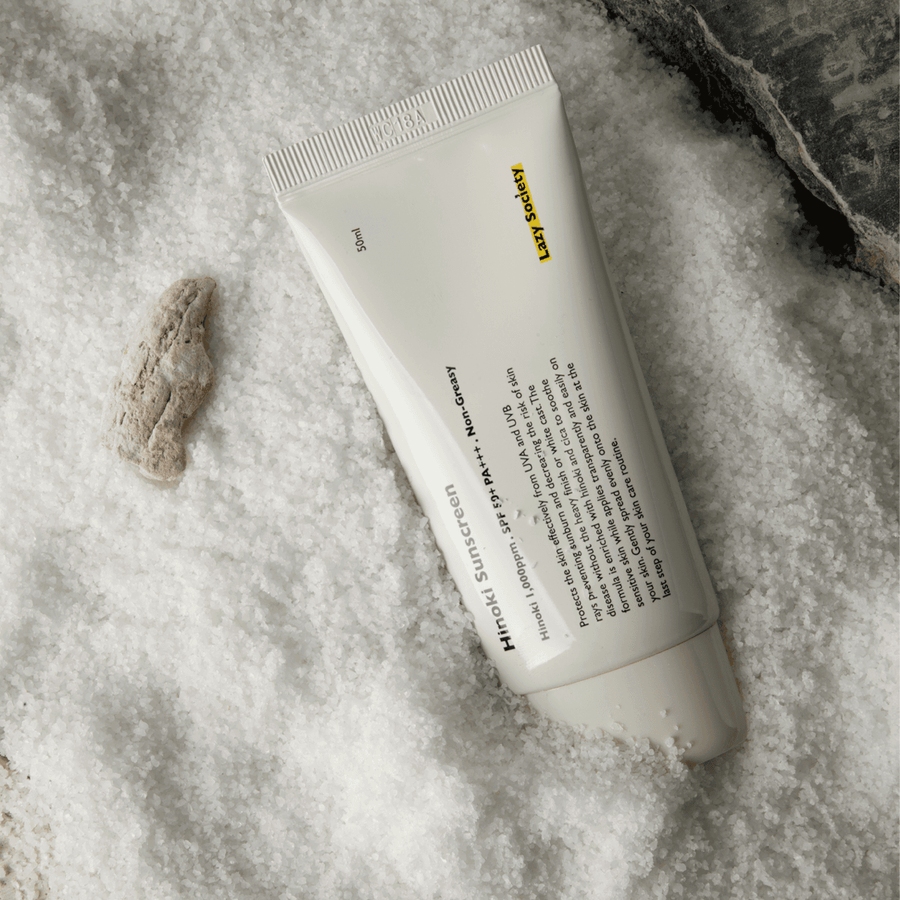 Lazy Society Hinoki Sunscreen SPF 50+ PA+++ 50ml