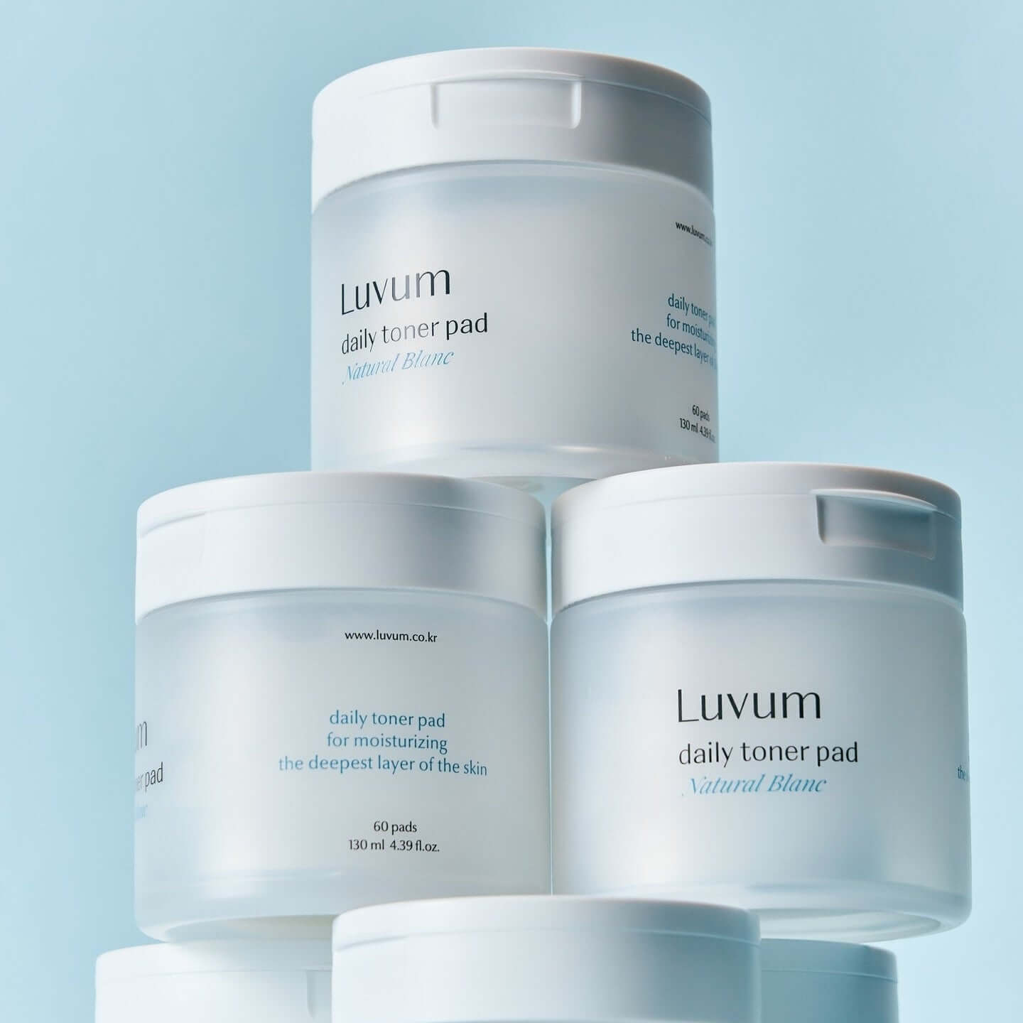 Luvum 1 Hyaluronic Acid Toner Pads 60 Sheets