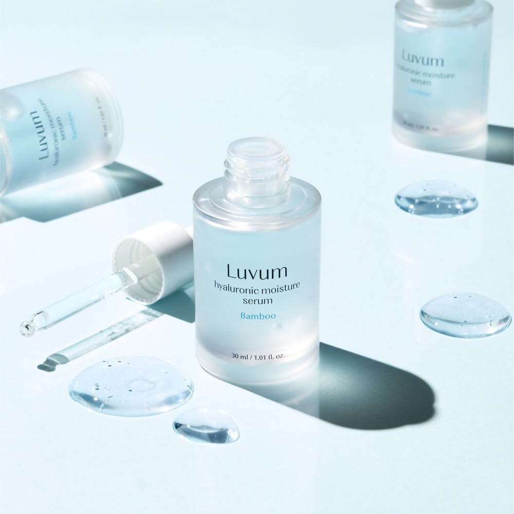 Luvum Bamboo Hyaluronic Acid Moisture Serum Set 50ml/30ml
