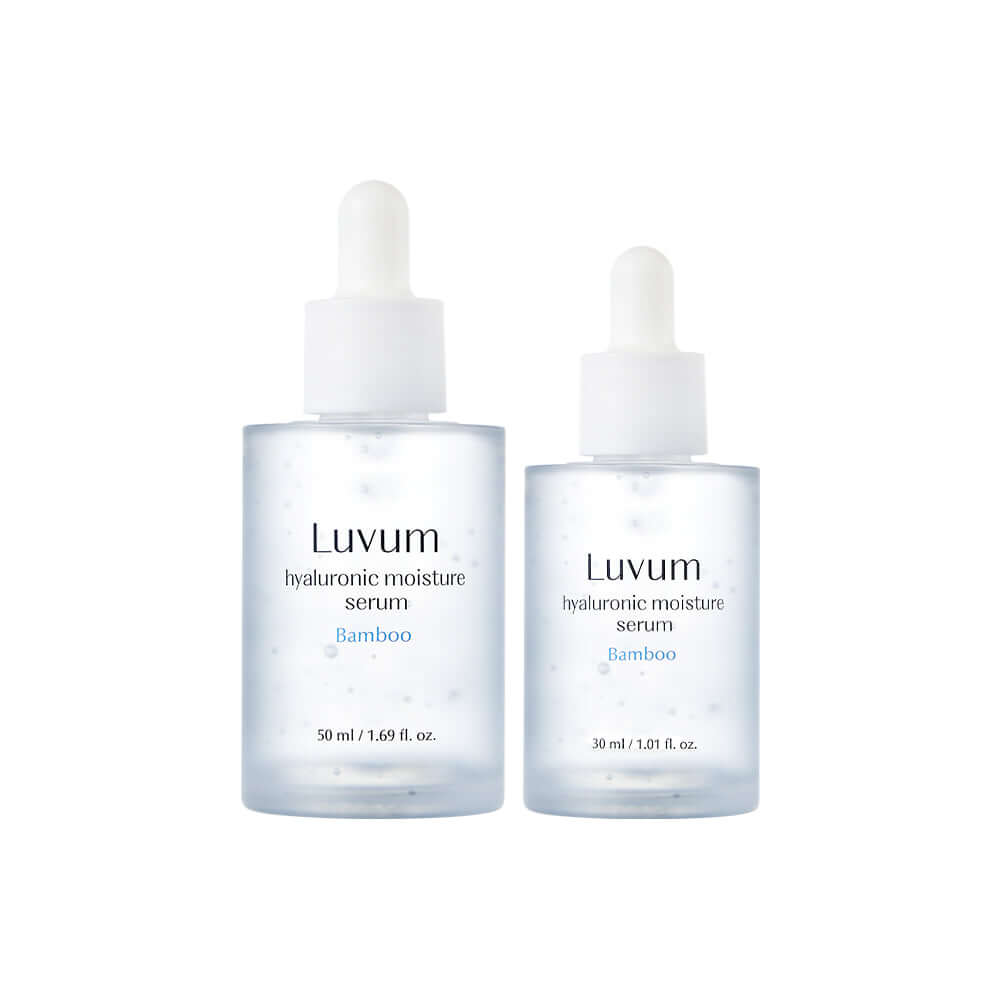 Luvum Bamboo Hyaluronic Acid Moisture Serum Set 50ml/30ml
