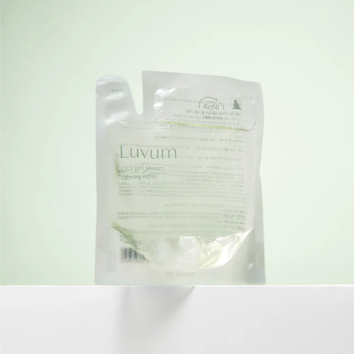 Luvum Calming Repair Cica Gel Serum Refill 80ml