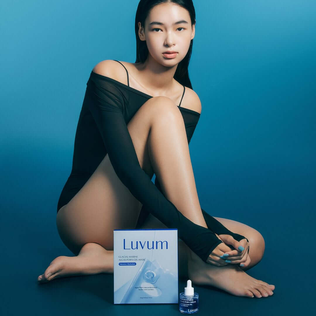 Luvum Glacial Maarine Aigae-Pdrn Gel Mask 5 Sheets