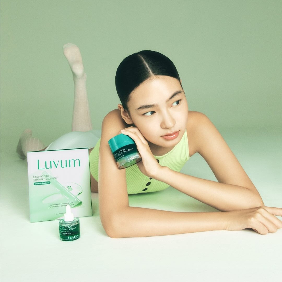 Luvum Green Citrus Vitamin C Gel Cream Plus 50ml