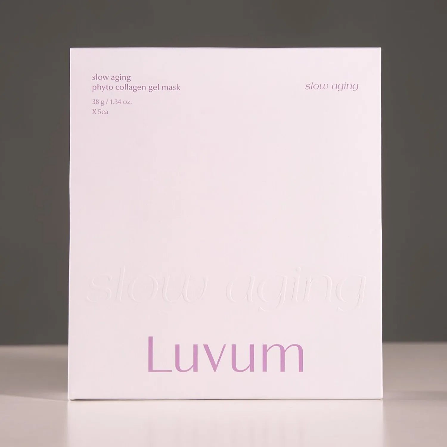Luvum Slow Aging Phyto Collagen Gel Mask 5 Pieces