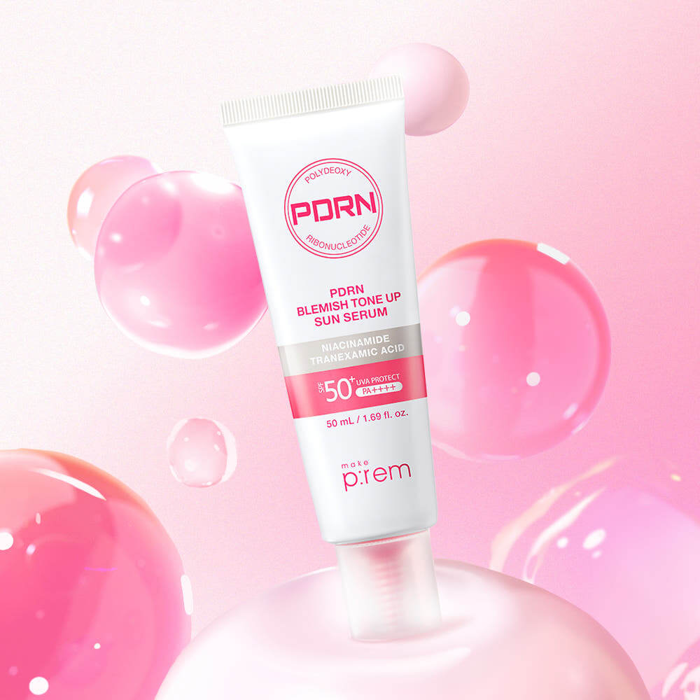 Make P:Rem Pdrn Blemish Tone-Up Sun Serum Spf 50+ Pa++++ 50ml